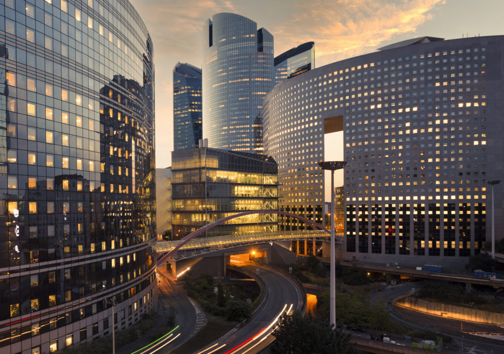 La Défense business district - Urban and architectural photography