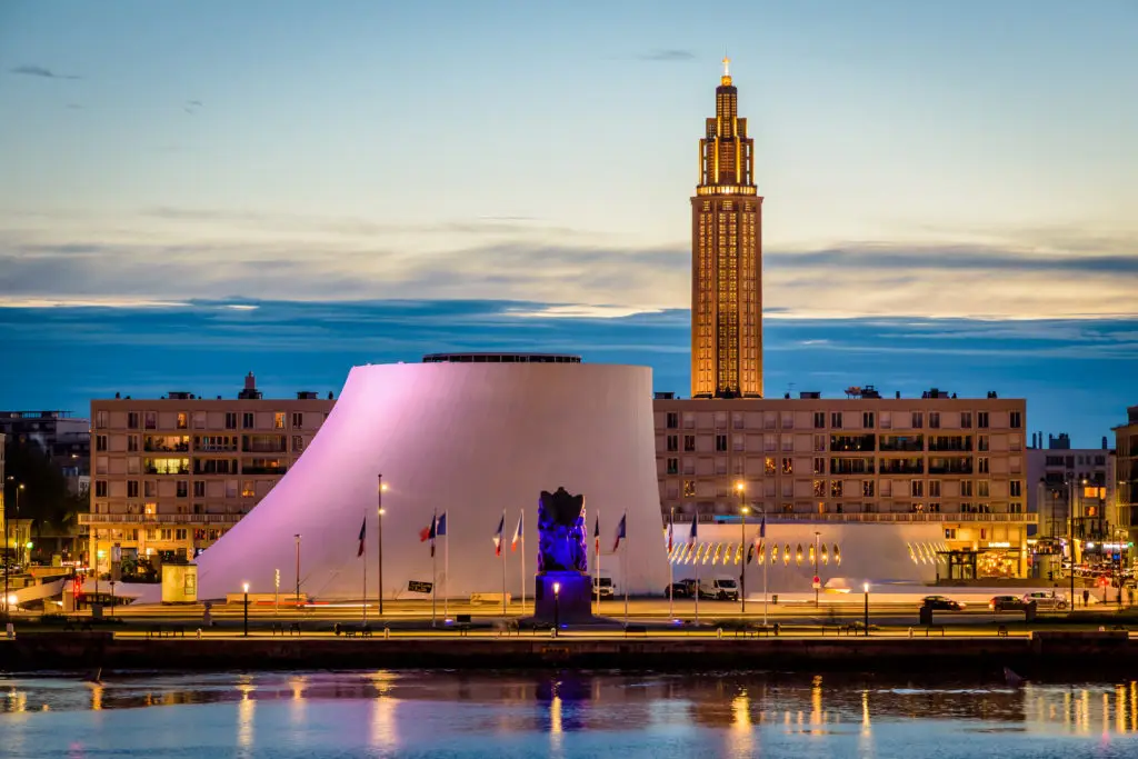 Le,Havre,,France, ,June,9,,2021:,The,Volcan,Cultural