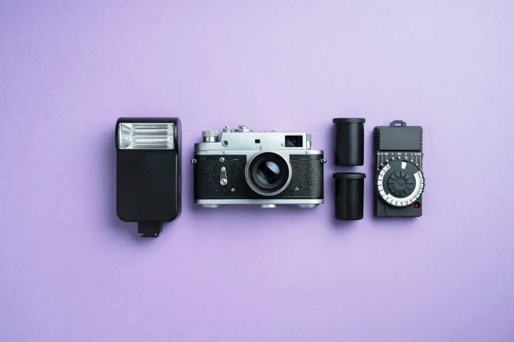 Analog camera and accessories