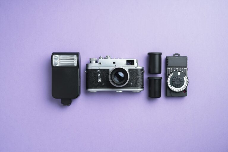 Analog camera and accessories