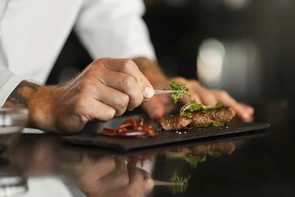 Product photography for a restaurant in Normandy