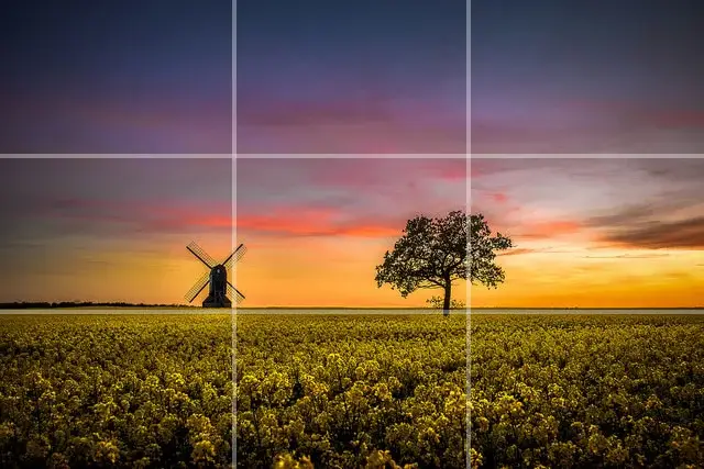 Paul Benns' Rule of Thirds (Landscape)