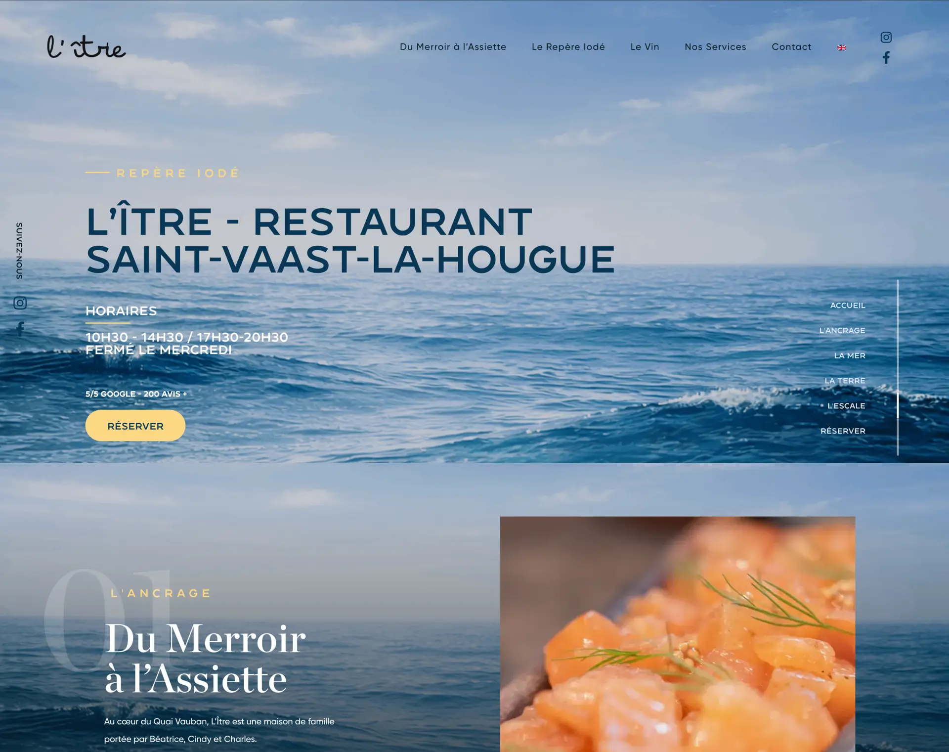 Itre site web photo culinaire
